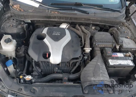 2013 Hyundai Sonata Se 2.0T из США, поврежденный, VIN 5NPEC4AB0DH593761